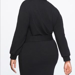 Eloquii Dresses - Belted Mock Neck Dress Eloquii Dresses - Belted Mock Neck Dress